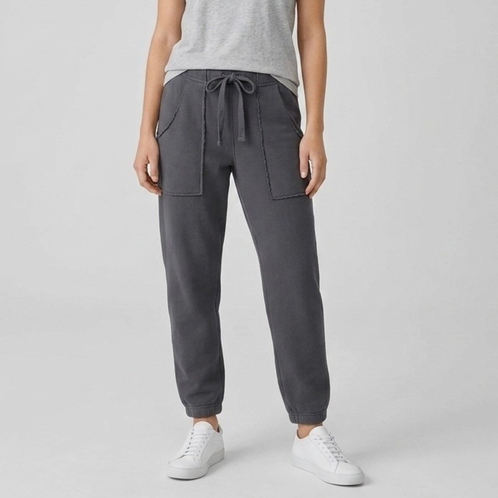 Frank & Eileen Eamon Jogger Sweatpants Charcoal Gray Cotton LAB636TF Size Medium